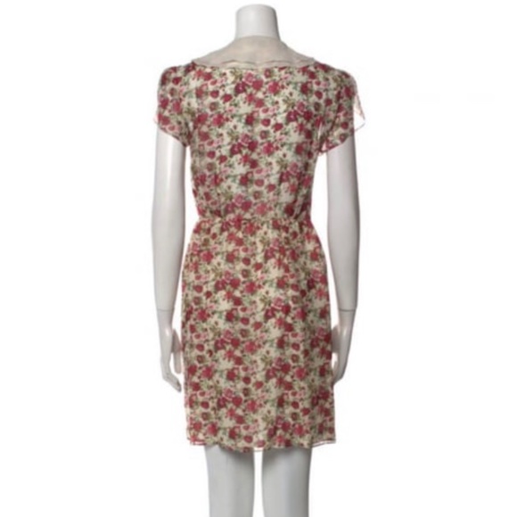 Nwt saint laurent floral print dress - Picture 6 of 10